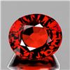 Image 1 : Natural Intense Red Spessartite Garnet 4.46 Ct{Flawless-VVS}