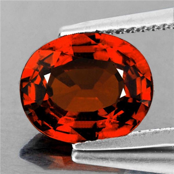 Natrual Mandarin Orange Spessartite Garnet  {Flawless-VVS}