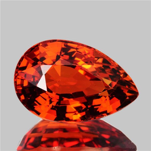 Natural Mandarin Orange Spessartite Garnet 2.41 Cts {VVS Clarity}