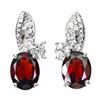 Image 1 : Natural Mozambique Garnet Earrings