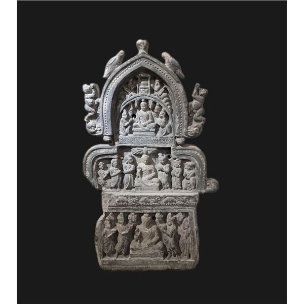 Rare Gandhara Pannel Representing Life of Buddha 2nd - 3rd Century