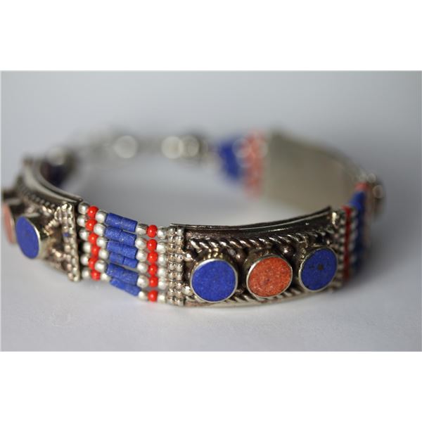 Tibet Hand Made Lapiz Lazuli Bracelet