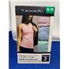 Image 1 : Tahari Ribbed Cotton Tank Top 3pk (XL)