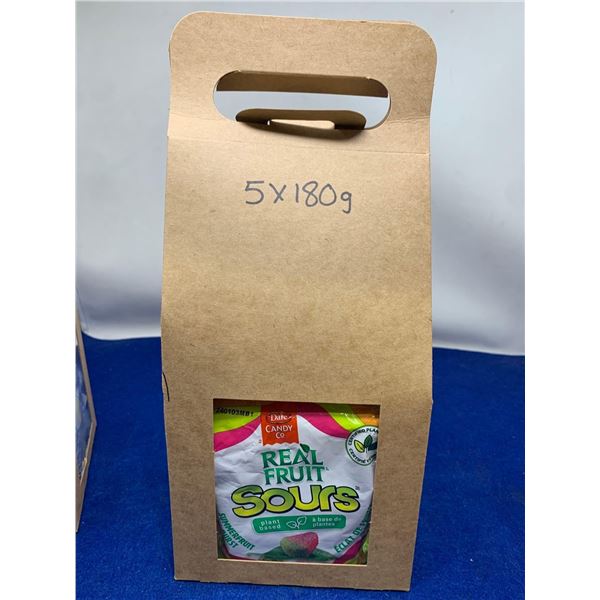 Dare Real Fruit Sours Candy (5 x 180g)