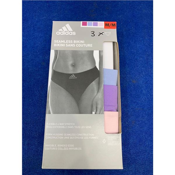 Adidas Seamless Bikini Bottoms (3ct) Medium