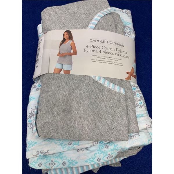 Carole Hochman 4pc Cotton Pyjama Sets (Size M)