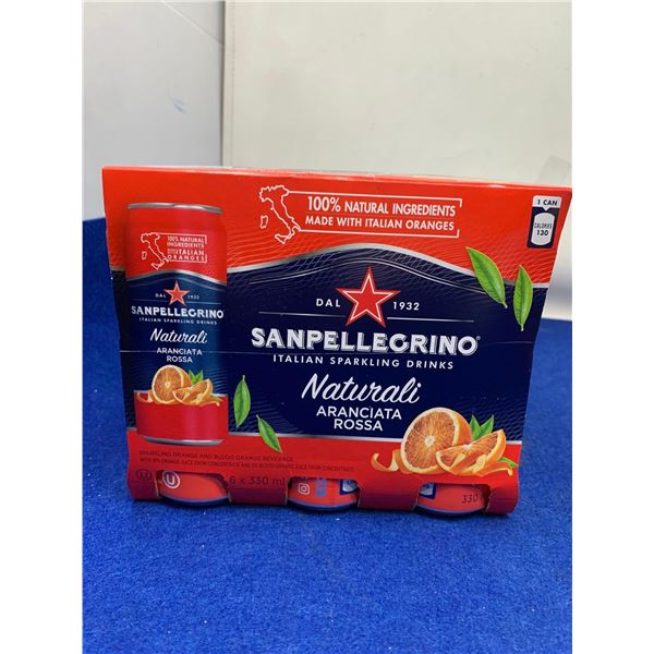 San Pellegrino Sparkling Orange and Blood Orange Beverage (6 x 330ml)