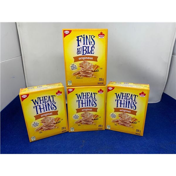 Christie Wheat Thins Crackers (4 x 200g)