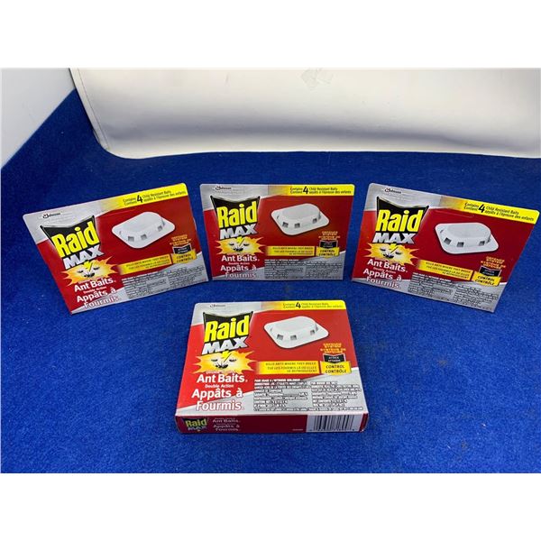 Raid Max Ant Baits (4 x 4)