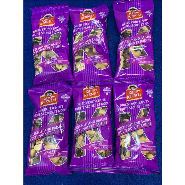 Krispy Kernels Dried Fruit & Nuts (6 x 75g)