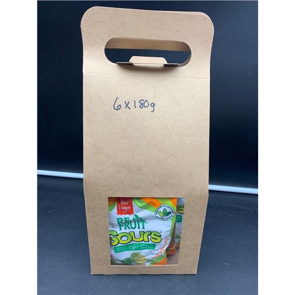 Dare Real Fruit Sours Candy (6 x 180g)