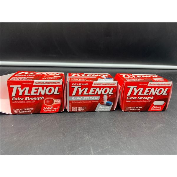 Extra Strength Tylenol-Assorted (3 x 24)