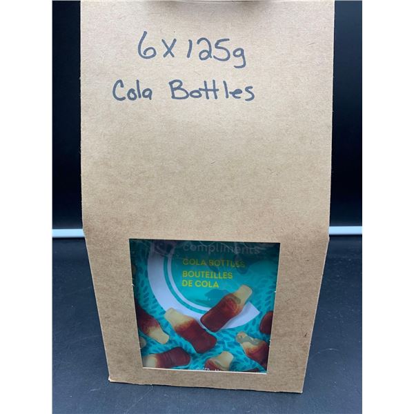 Compliments Cola Bottles Gummy Candy (6 x 125g)