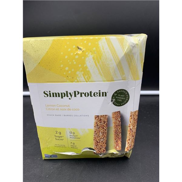 Simply Protein Lemon Coconut Snack Bars (12 x 40g)