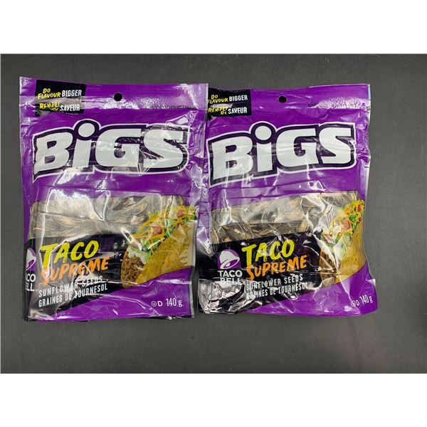 Bigs Taco Supreme Sunflower Seeds (2 x 140g)