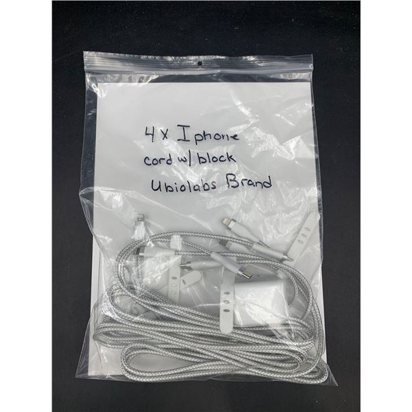 4ct iPhone Cord with Block