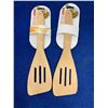 Image 1 : Gourmet Utensils Beechwood Flipper - Lot of 2