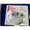 Image 3 : Gourmet Utensils Pot & Strainer Set with Lid 4 Qt