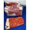 Image 2 : Lot of 12 Pair PVC - Red Rock Drain Cleaning Gloves
