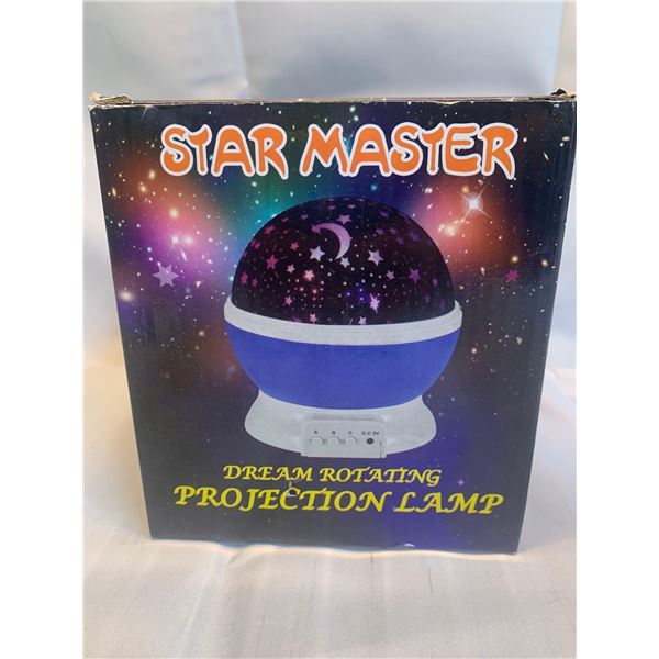 Star Master Dream Rotating Projection Lamp- Blue