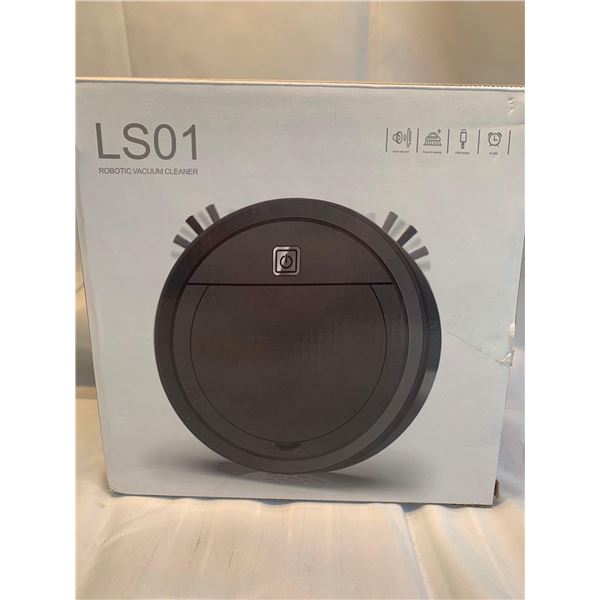 LS01 Robotic Vacuum Cleaner- Black