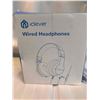 Image 1 : iClever Wired Headphones- WHite