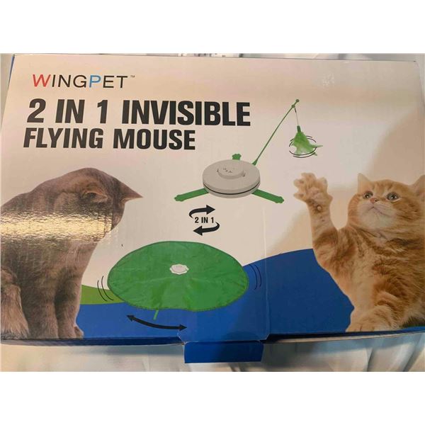 WingPet 2 in 1 invisible Flying Mouse- Pink