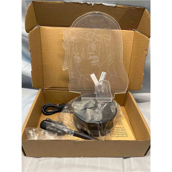 Anime Flowercrown Girl LED Light Lamp