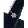 Image 1 : Moissanite Solitaire ,80 Carat Ladies Engagement Ring set in .925 Silver