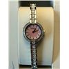 Image 2 : NEW Bulova Model 96X131 Ladies Mulit stone Cystal Wrist Watch & Tennis Bracelet Gift Set