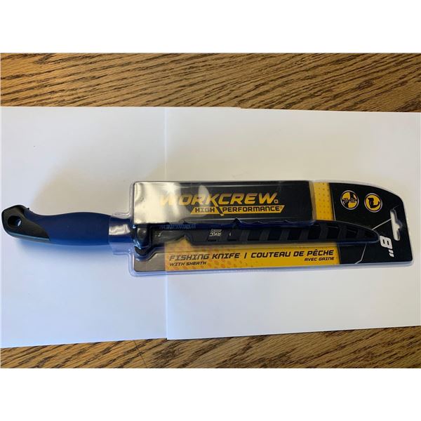 NEW Workcrew 8 Inch Fillet Knife