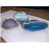 Image 1 : Lot of 3 Polished Agate Stones