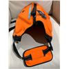 Image 4 : Orange Neon Dog Flotation Jacket  Size XL