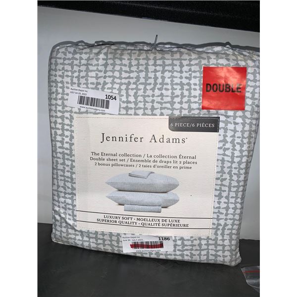 Jennifer Adams 6 pc Double Sheet Set