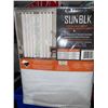 Image 2 : Sun+Blk Total Blackout Curtains 2 Panels 52"x90"