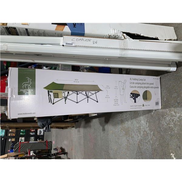 Hidden Wild XL Folding Camping Cot