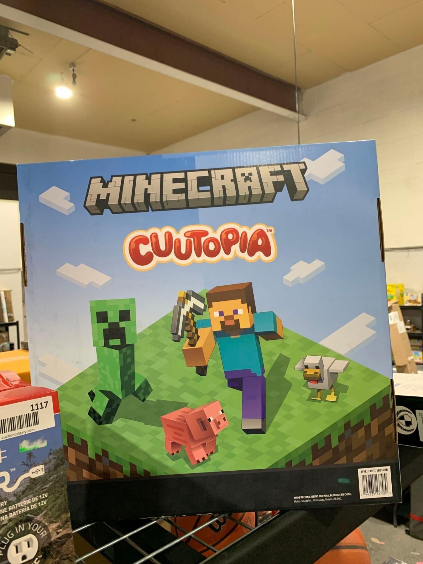 Minecraft Cuutopia 10” - 4 Pack Plush Assortment