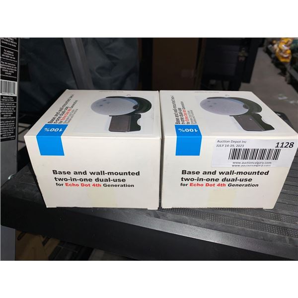 Wall Mounted 2 in 1 Duel Use FOR Echo Dot 4th Generation x's 2