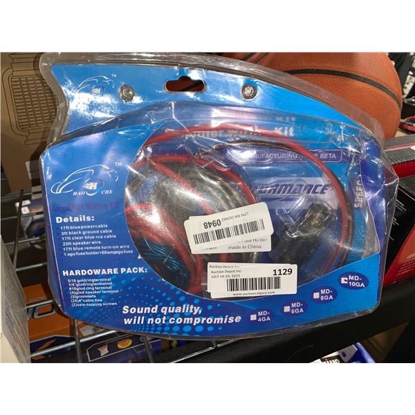 Amplifier Wiring Kit