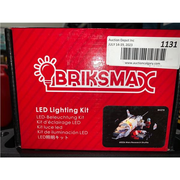 Briksmax LED Lighting Kit 60226 Mars Research Shuttle