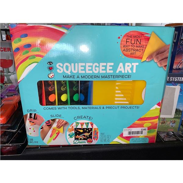 Squeegee Art Kit