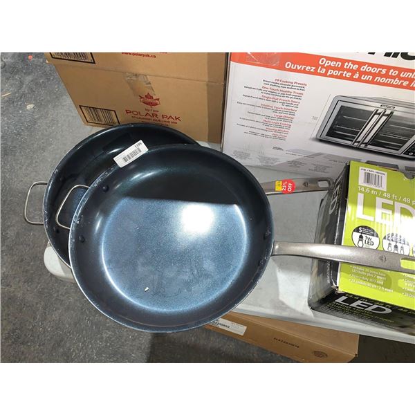 Blue Diamond Fry Pans Lot of 2