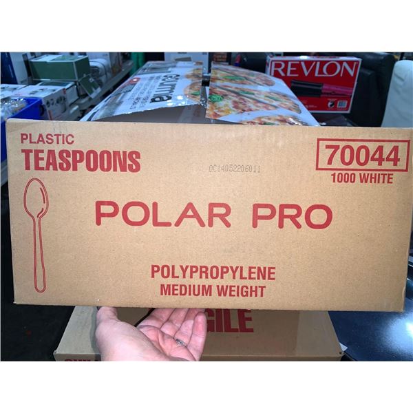 Case of Polar Pro Medium Weight Teaspoons 1000 White