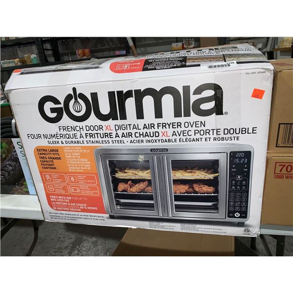 Gourmia French Door XL Digital Air Fryer Oven