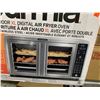 Image 3 : Gourmia French Door XL Digital Air Fryer Oven