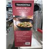 Image 1 : Tramontina Carbon Steel Wok 16" Pre Seasoned