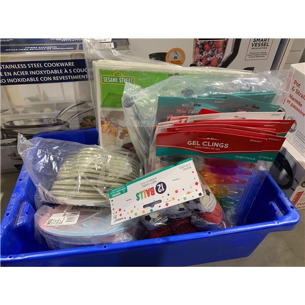 Lot of Misc Birthday Party Supplies