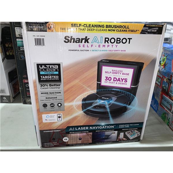 Shark AI Robot Vacuum with Self Empty charging dock