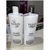 Image 1 : Nioxin Cleanser Shampoo And Scalp Therapy Conditioner 1 L each