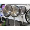 Image 2 : Lot of 3 Blue Diamond no Stick Frying Pans